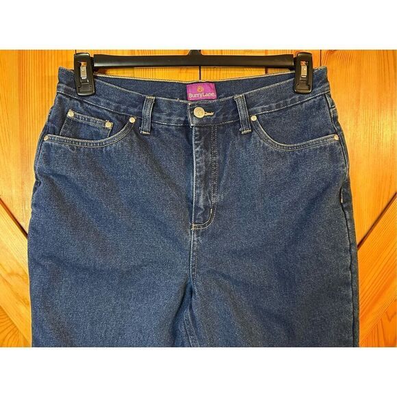 Burry Lane for Women Denim Flannel Lined Jeans Size 14 (0332) - Picture 3 of 8